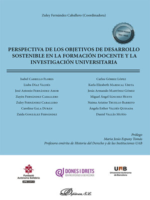 cover image of Perspectiva de los objetivos de desarrollo sostenible en la formación docente y la investigación universitaria